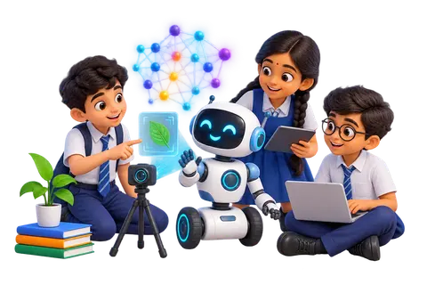 Artificial intelligence and machine learning course for schools