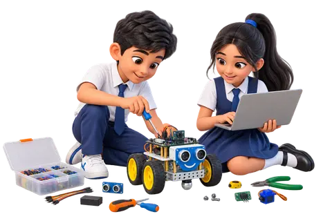 Hands-on robotics course and training program for schools