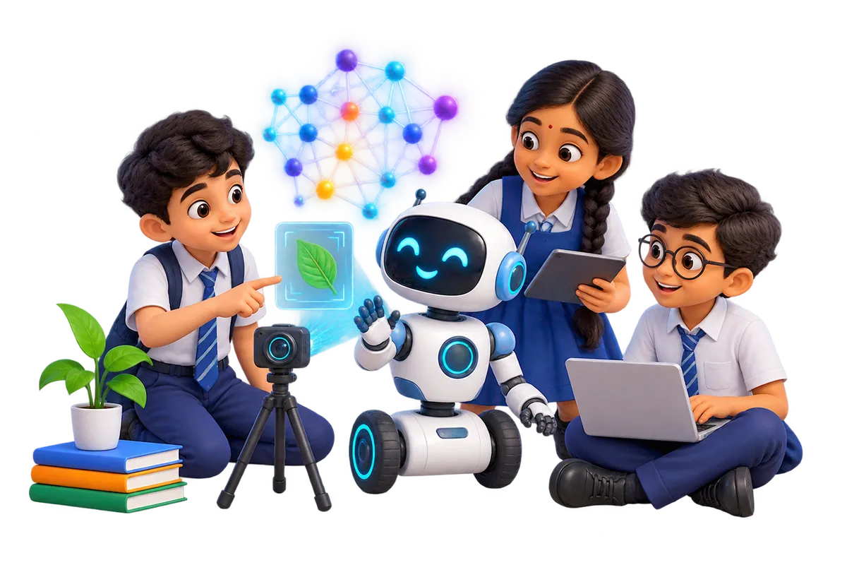 Artificial Intelligence training program delivered by an EdTech collaboration team for schools